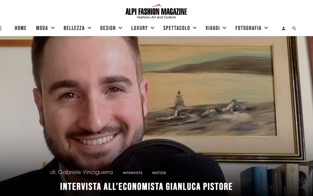 Intervista all’Economista Gianluca Pistore