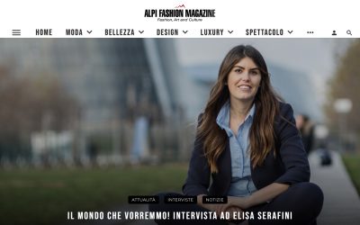 Il mondo che vorremmo! Intervista ad Elisa Serafini.